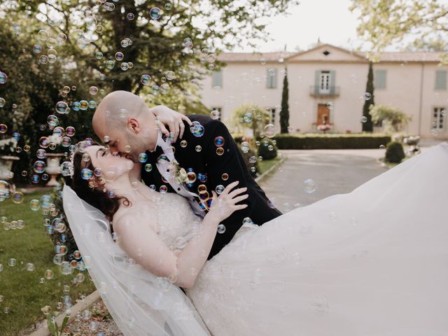 Le mariage de Romain et Anna à Villeneuvette, Hérault 77