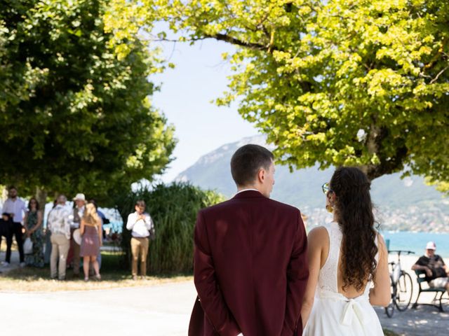 Le mariage de Mathieu et Sarah à Faverges, Haute-Savoie 13