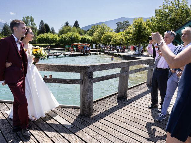 Le mariage de Mathieu et Sarah à Faverges, Haute-Savoie 15