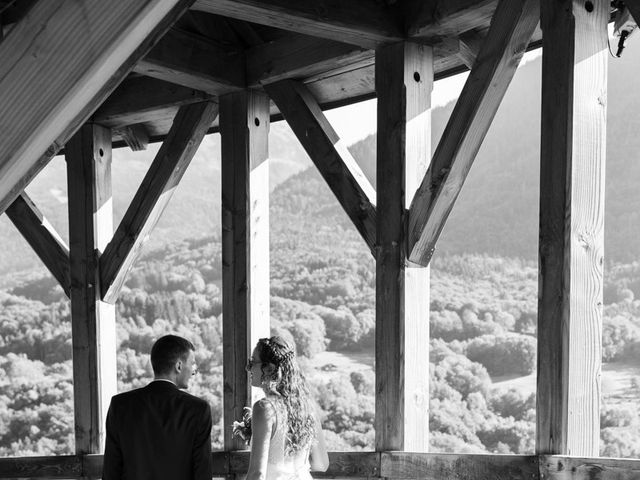 Le mariage de Mathieu et Sarah à Faverges, Haute-Savoie 30