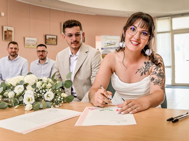 Le mariage de Valentin et Anna à Thuré, Vienne 3