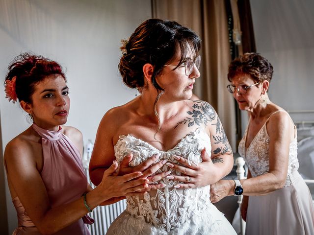 Le mariage de Valentin et Anna à Thuré, Vienne 29