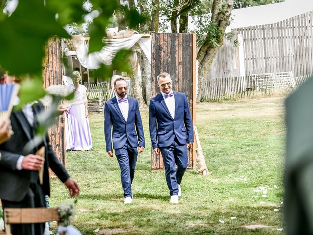 Le mariage de Valentin et Anna à Thuré, Vienne 53