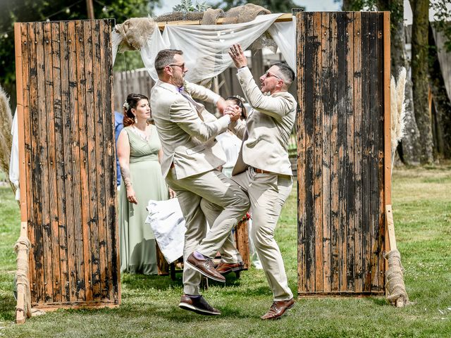 Le mariage de Valentin et Anna à Thuré, Vienne 55