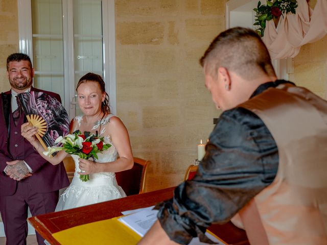 Le mariage de Alex et Amélie à Néac, Gironde 17