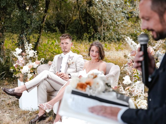 Le mariage de Maxime et Agathe à Cartelègue, Gironde 36