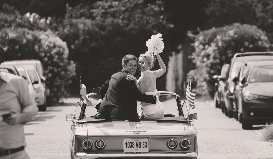 Le mariage de César et Marie  à Pomerol, Gironde