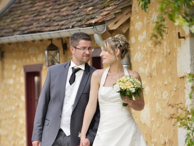 Le mariage de Romain et Audrey à Méobecq, Indre 5