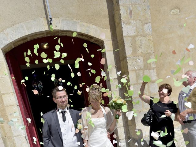 Le mariage de Romain et Audrey à Méobecq, Indre 9