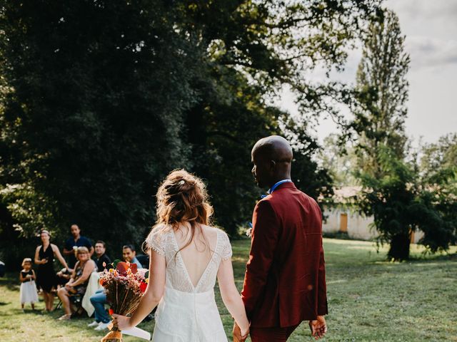 Le mariage de Boucari et Marine à Arbis, Gironde 20