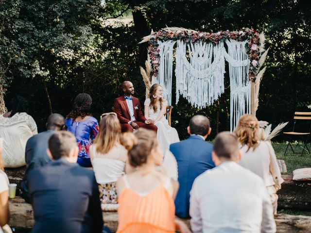 Le mariage de Boucari et Marine à Arbis, Gironde 23