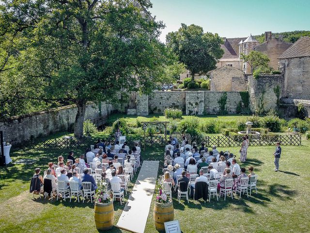 Le mariage de Clément et Laura à Nouaillé-Maupertuis, Vienne 60