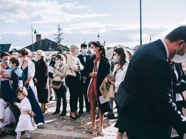 Le mariage de Valentin et Laura à Coudrecieux, Sarthe 17