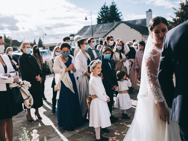 Le mariage de Valentin et Laura à Coudrecieux, Sarthe 18