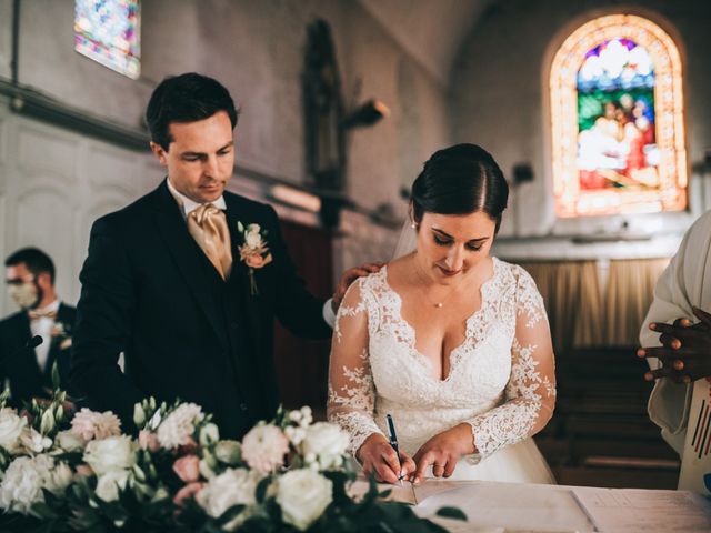 Le mariage de Valentin et Laura à Coudrecieux, Sarthe 21