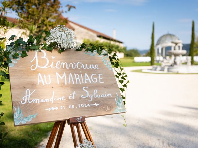 Le mariage de Sylvain et Amandine à Vignieu, Isère 3