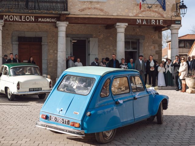 Le mariage de Nicolas et Marjorie à Castelnau-Magnoac, Hautes-Pyrénées 3