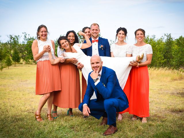 Le mariage de Vincent et Lara à Montescot, Pyrénées-Orientales 66