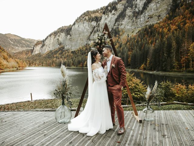 Le mariage de Kevin et Lindsay à Montriond, Haute-Savoie 44