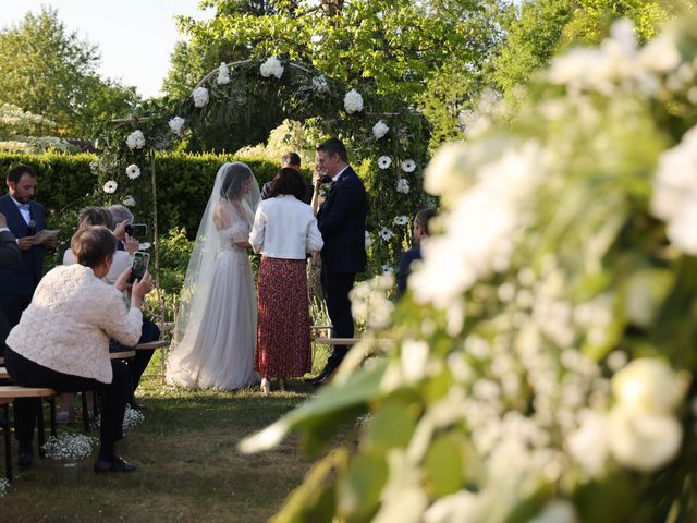 Le mariage de Alexis et Floriane à Cambremer, Calvados 15