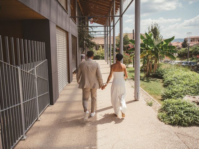 Le mariage de Romain et Amandine à Saint-Genest-Malifaux, Loire 1