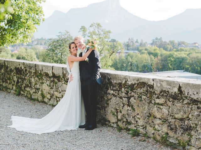 Le mariage de Quentin et Amandine à Montagnole, Savoie 17