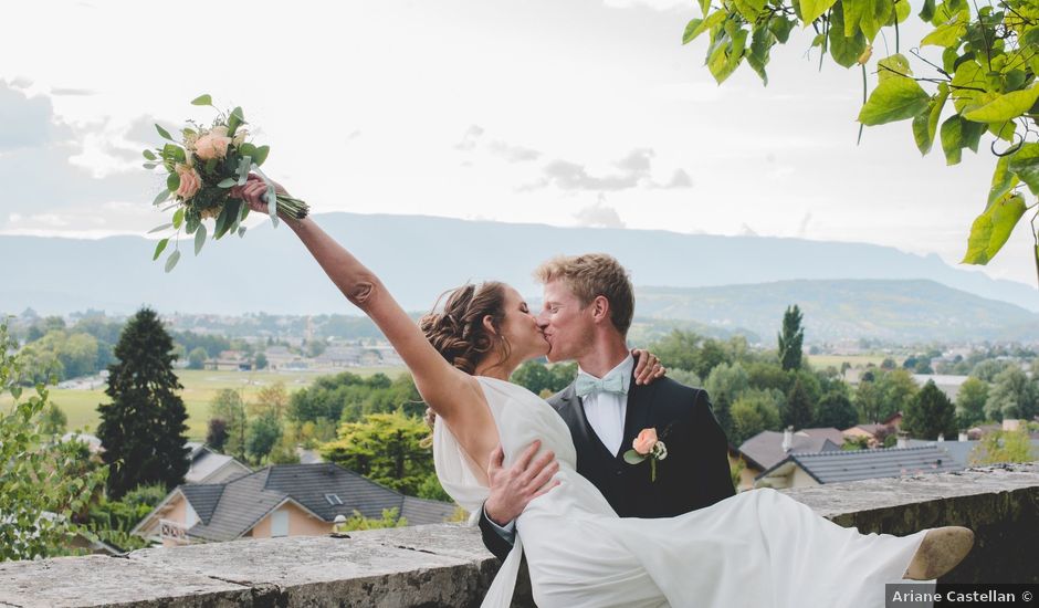 Le mariage de Quentin et Amandine à Montagnole, Savoie