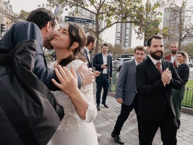 Le mariage de Agathe et Romain à Paris, Paris 3