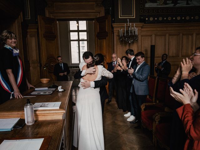 Le mariage de Agathe et Romain à Paris, Paris 8
