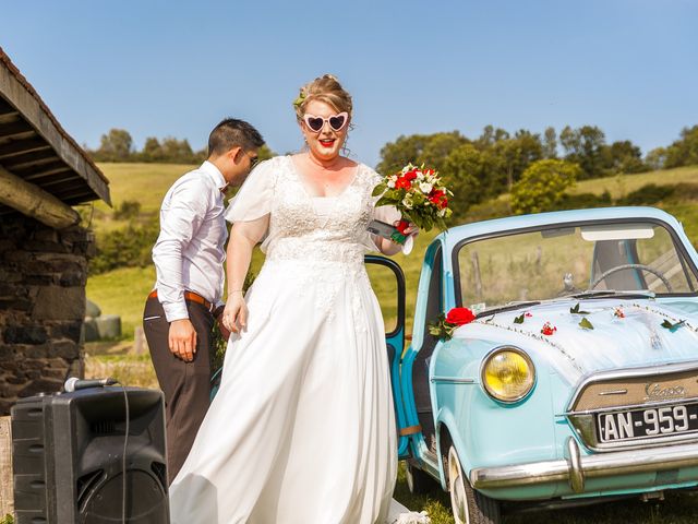 Le mariage de Quang et Valentine à Saint-Forgeux, Rhône 23