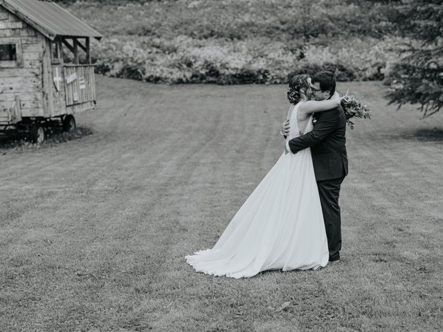 Le mariage de Vincent et Céline à Avrieux, Savoie 94