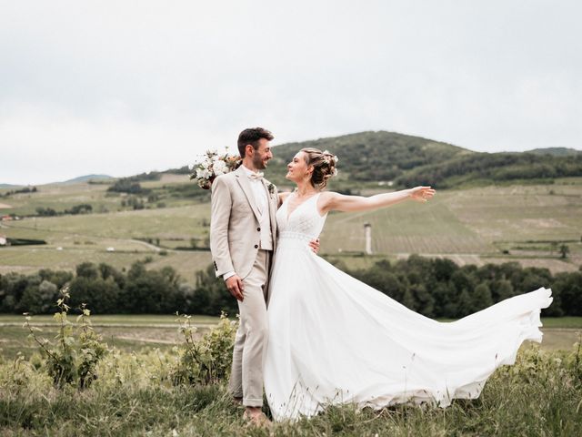 Le mariage de Bastien et Ambre à Lantignié, Rhône 34