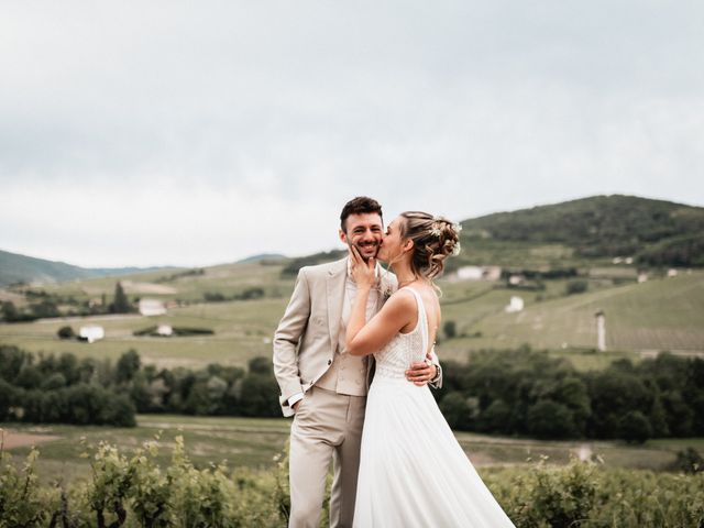 Le mariage de Bastien et Ambre à Lantignié, Rhône 35