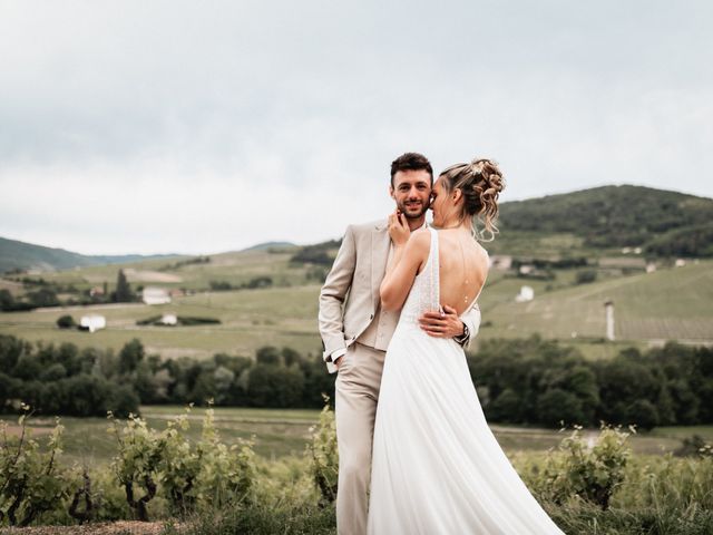 Le mariage de Bastien et Ambre à Lantignié, Rhône 36