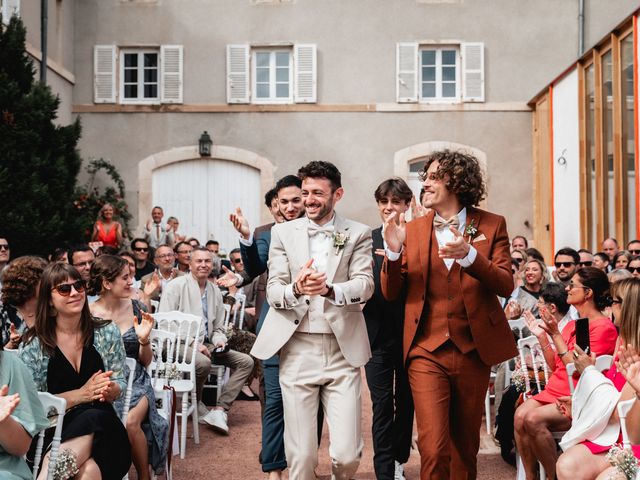 Le mariage de Bastien et Ambre à Lantignié, Rhône 44