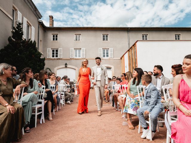 Le mariage de Bastien et Ambre à Lantignié, Rhône 45