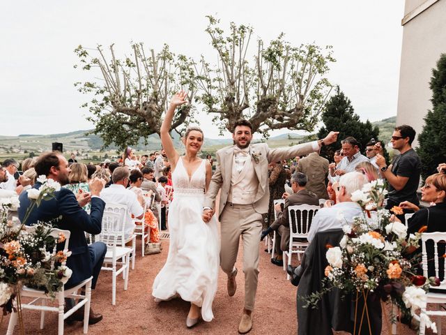 Le mariage de Bastien et Ambre à Lantignié, Rhône 61