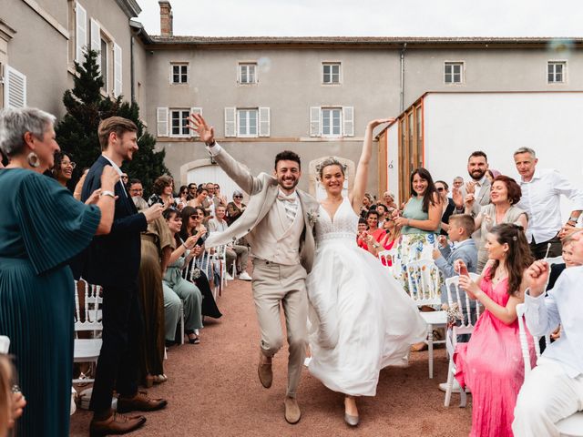 Le mariage de Bastien et Ambre à Lantignié, Rhône 62