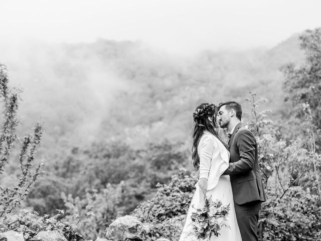 Le mariage de Brice et Nelly à Génolhac, Gard 25