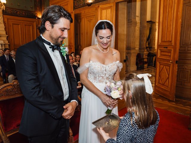 Le mariage de Richard et Violette à Paris, Paris 3