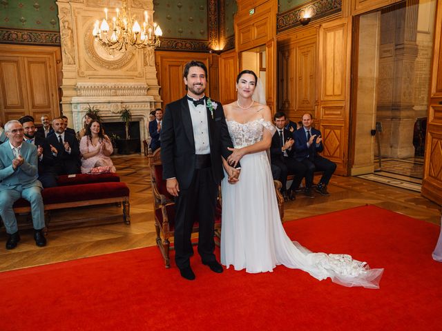 Le mariage de Richard et Violette à Paris, Paris 6