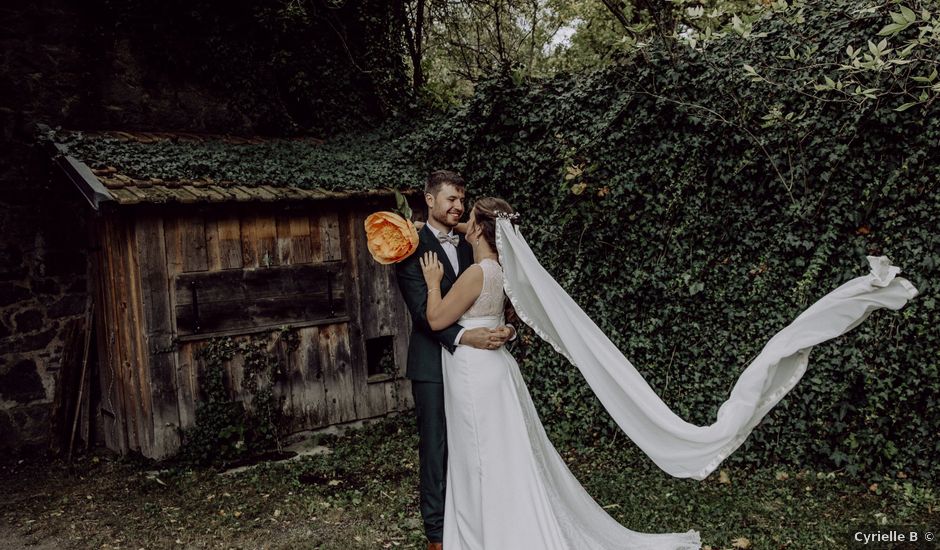 Le mariage de Daphné et Vincent à Husseren-Wesserling, Haut Rhin