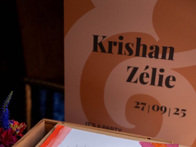 Le mariage de Krishan et Zelie à Giverny, Eure 18