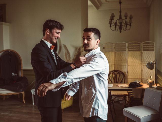 Le mariage de Valentin et Cécile à Excideuil, Dordogne 8