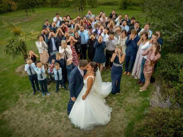 Le mariage de Baptiste et Amandine à Vayres, Gironde 83