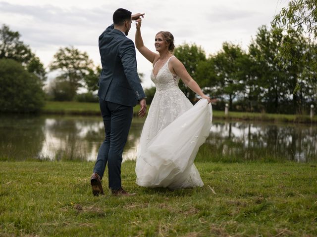 Le mariage de Simon et Océane à Polliat, Ain 2