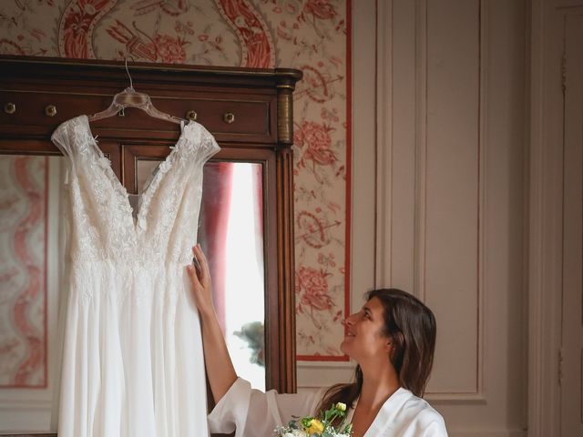 Le mariage de Simon et Clémentine à Tuffé, Sarthe 3