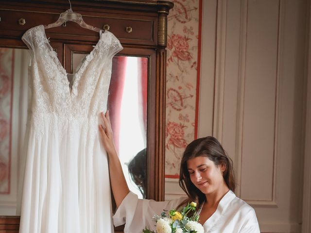 Le mariage de Simon et Clémentine à Tuffé, Sarthe 4
