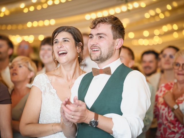Le mariage de Simon et Clémentine à Tuffé, Sarthe 291