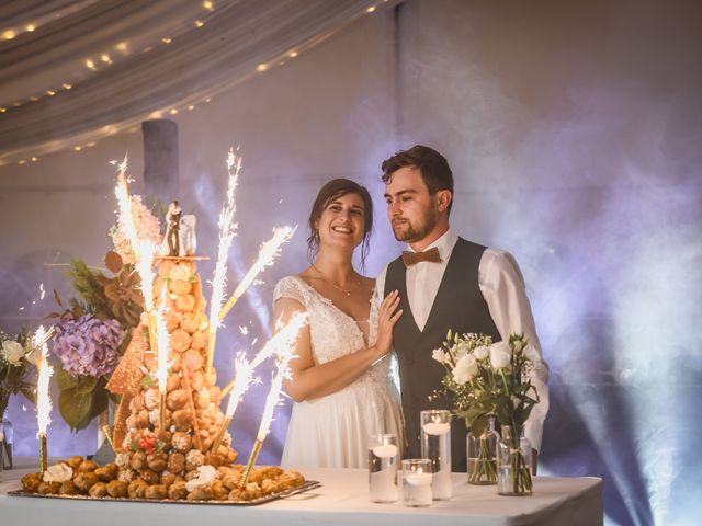 Le mariage de Simon et Clémentine à Tuffé, Sarthe 295